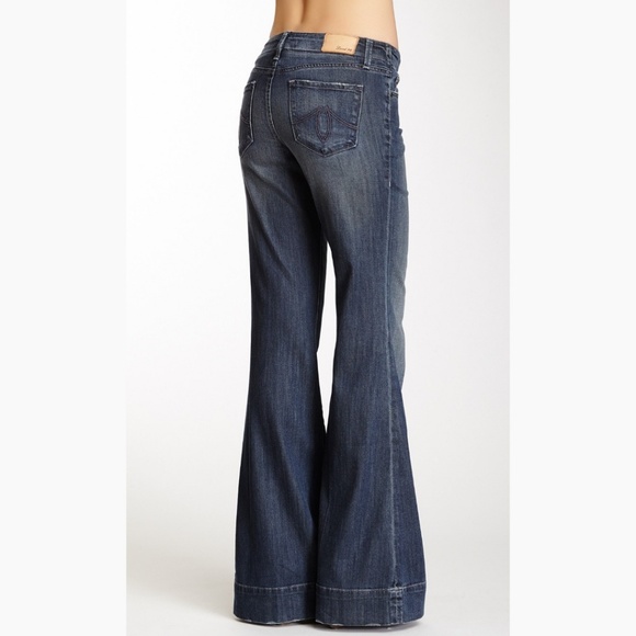 Anthropologie Denim - {Anthropologie} Level 99 Storm Wide Leg Jeans